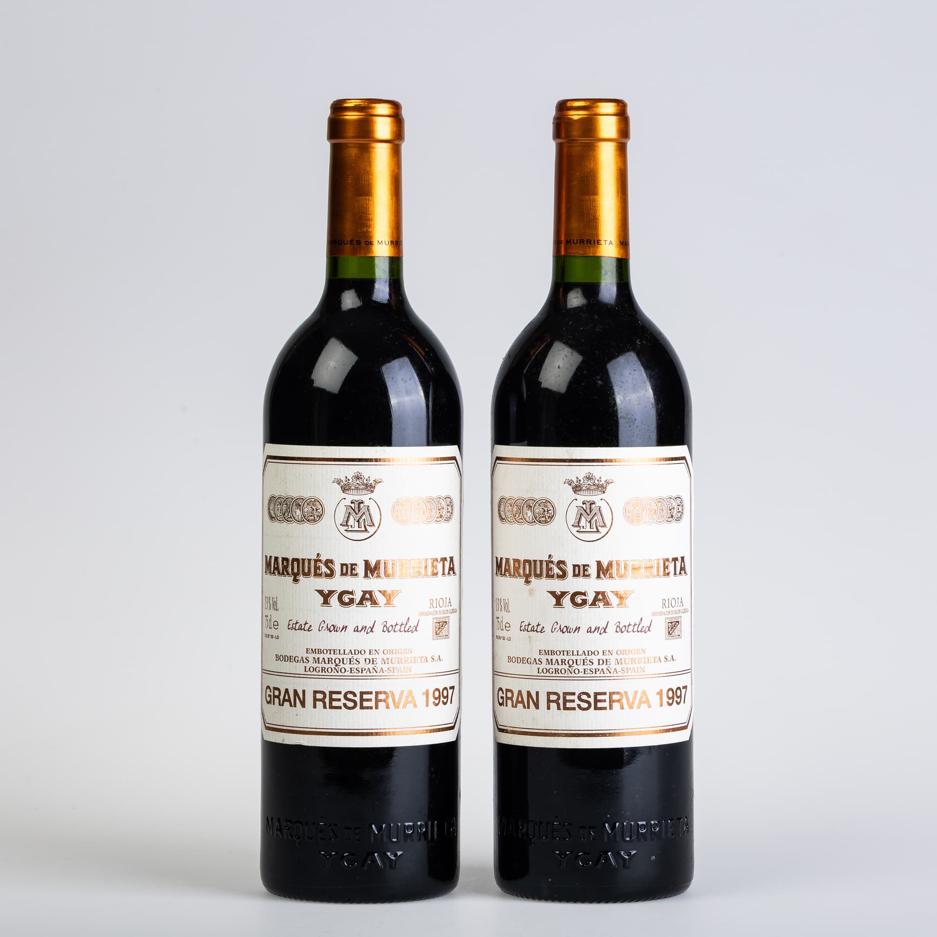 PAIR OF 1997 MARQUÉS DE MURRIETA YGAY GRAN RESERVAS.