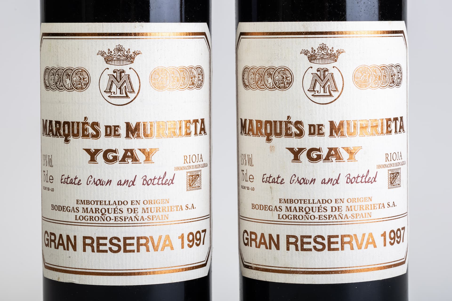 PAIR OF 1997 MARQUÉS DE MURRIETA YGAY GRAN RESERVAS. - image 3