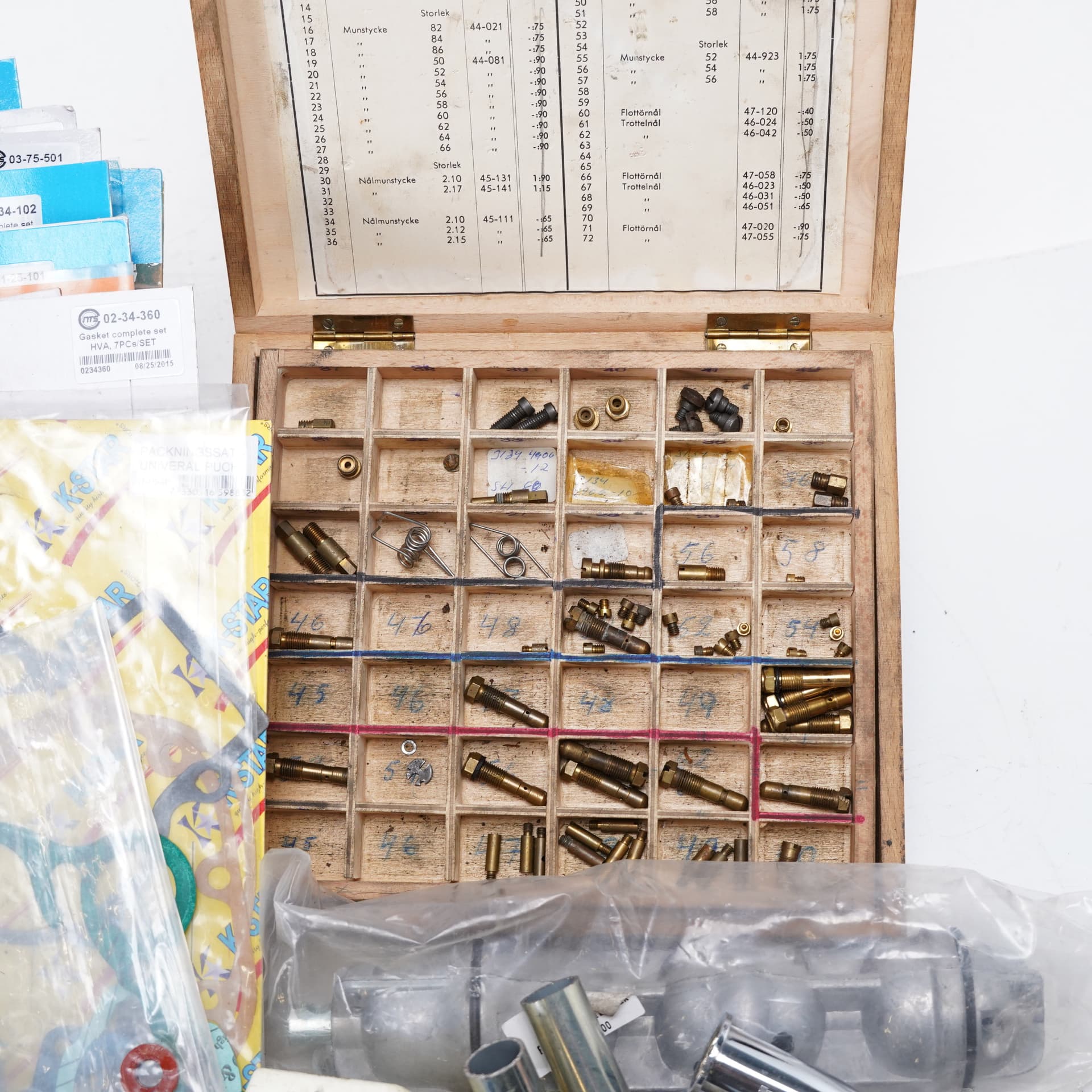 BING, PUCH, SACHS ETC., lot of parts, 1950s/60s. - image 2
