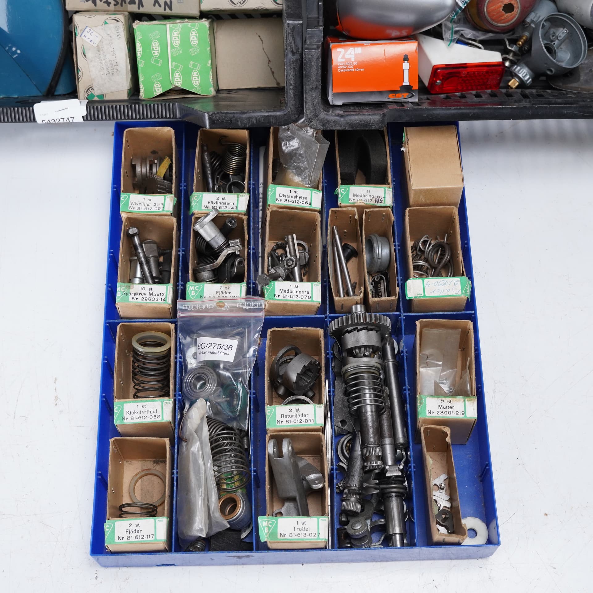 PUCH, ILO, MCB, HELLA, lot of parts, second half of the 20th century. - image 2