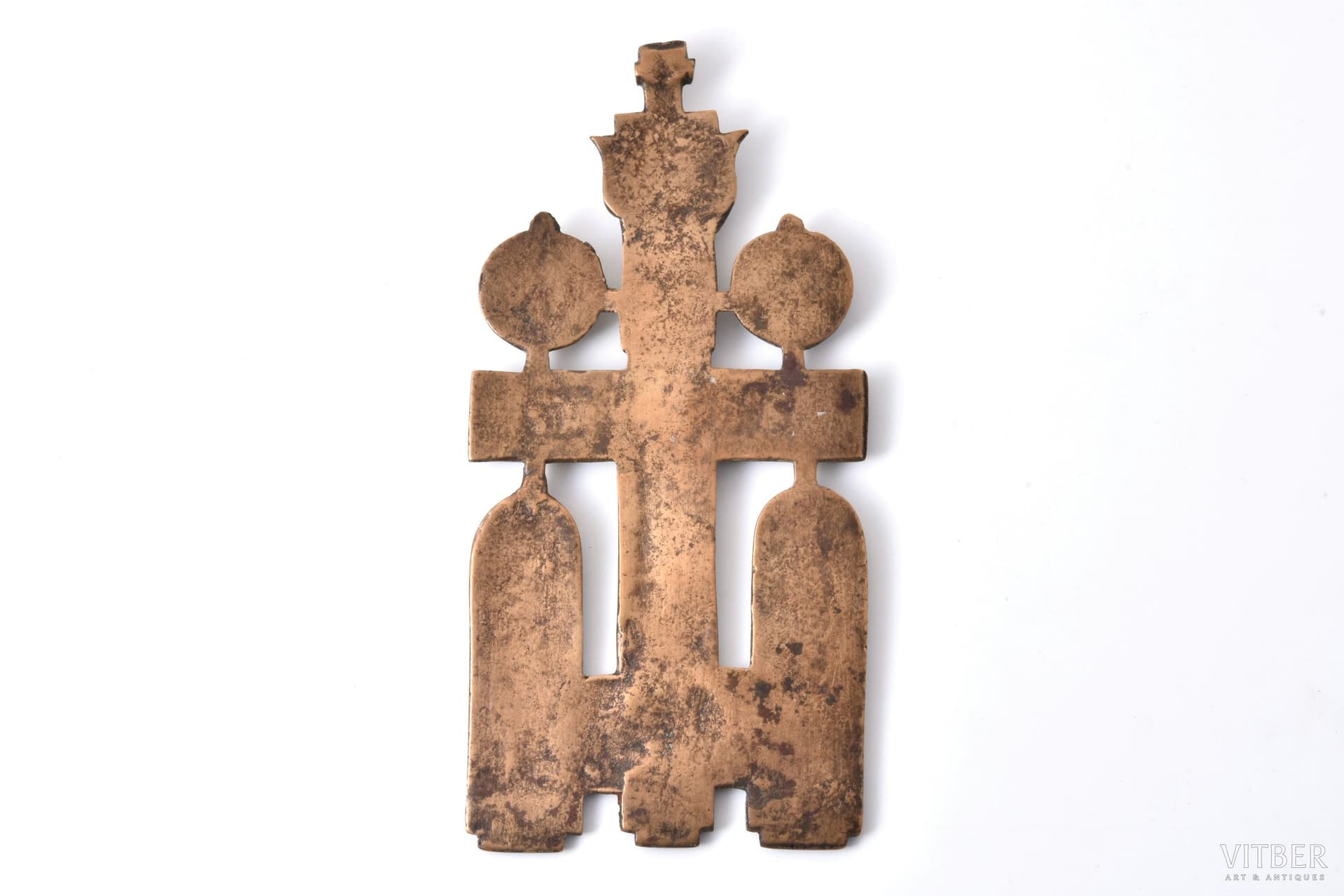 Cross: The Crucifixion of Christ, Copper Alloy - image 5