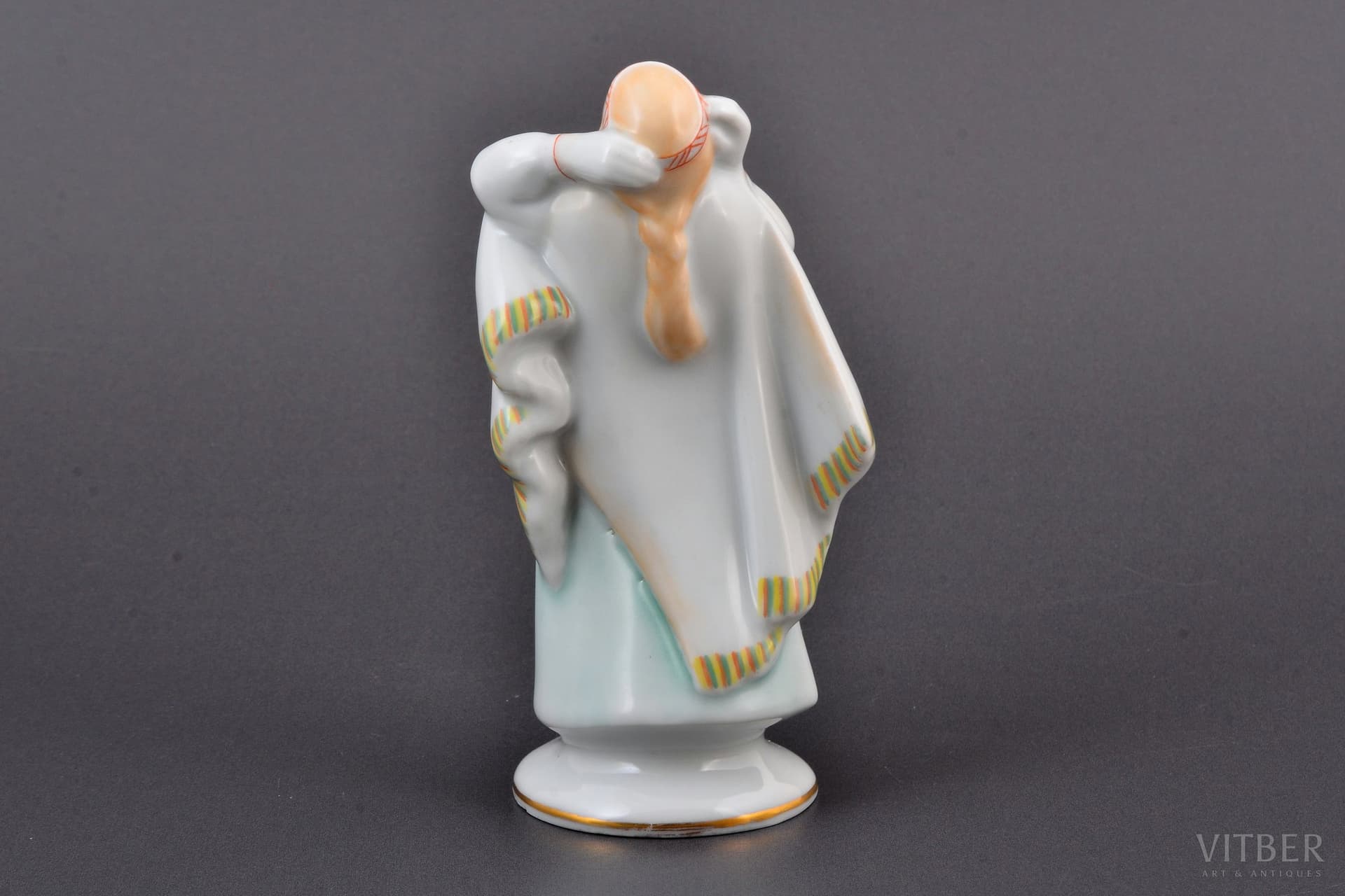 Porcelain Figurine: Mourning Woman by Mirdza Januza - image 3