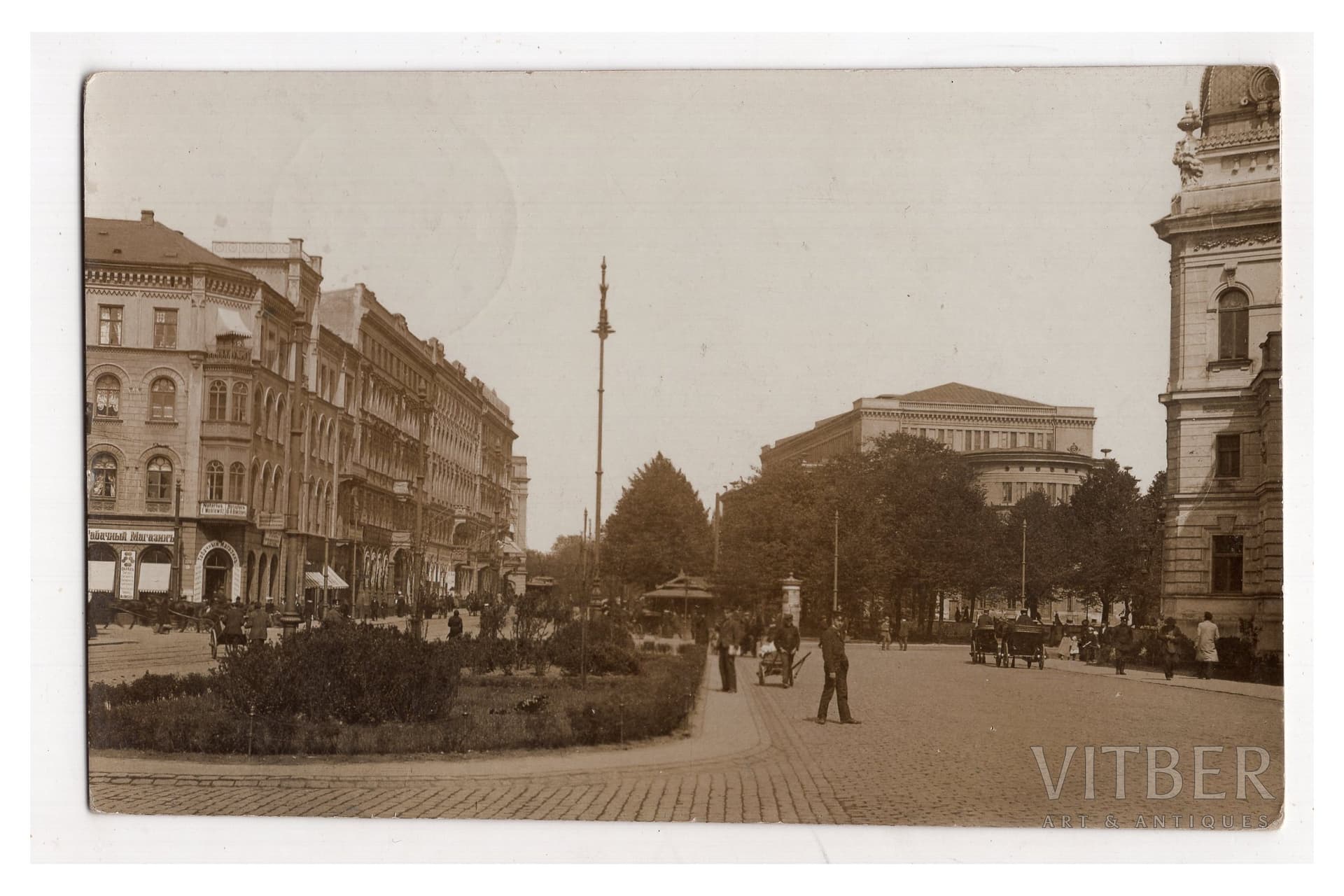 photography, Riga, Latvia, Russia, beginning of 20th cent., 13.6х8.6 cm