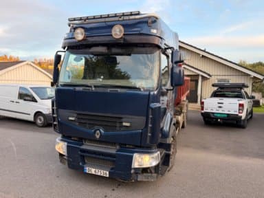 Renault Premium Hooklift Truck with Box