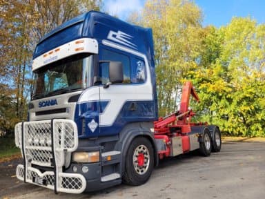 Scania R580 V8 Truck with Load Exchanger