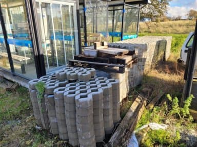 7 Grass Reinforcement Pallets S:t Eriks Hansa 400x600x100 Naturgrey