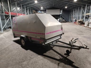 Trailer TIAB 4P 5310 with aluminum roof