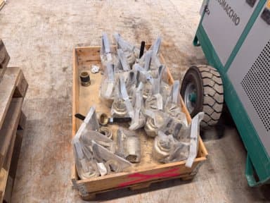 Various equipment: A pallet of Mercury valves