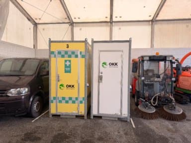 4 Mobile Wagons – HMS and Toilet Wagons