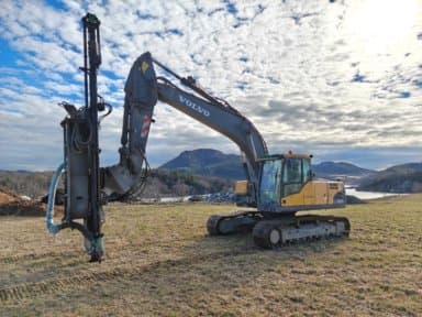 Volvo EC210CL with Montabert Bore Tower, New Chassis