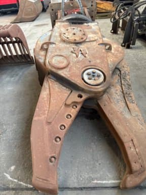 VTN hydraulic multiprocessor / concrete crusher with rotation