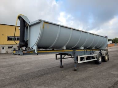 Tilt trailer round bottom STEELMEC STT 16-20