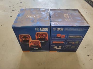 2x ECCO 400 rotor warning lights