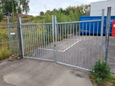 Industrial gates / slag gates hot galvanised