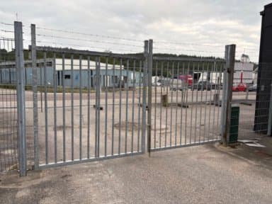 Industrial gates / slag gates hot galvanised