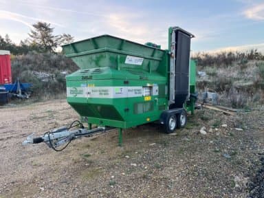 Crushing and Sorting Equipment Zemmler MS 1600 167 Mobile Double Drum Sorting Plant
