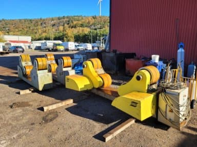PEMA 70 TA Pipe Rolling Stands (1 Driven + 2 Followers)