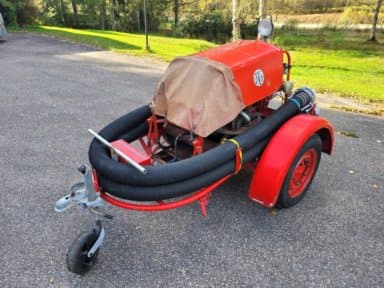 Engine pump Albin Motor AB (1400 l/min) on trolley