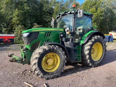 Tractor John Deere 6150R - 2012 + front lift