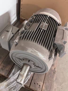 Siemens 11kw - 8 polished asynchronous motor