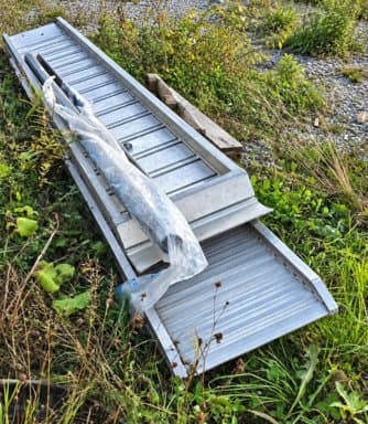 Aluminium loading ramps, load capacity 2500 kg