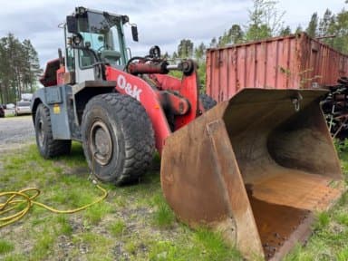 Wheel loader O&K L35.5 wheel loader Â 2001 Â 13 000 Â BM hydraulic quick attachment Â 4 m3 drawer
