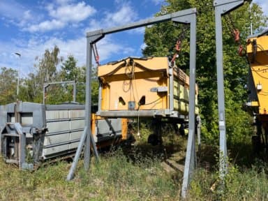 Boschung Kuper Weisser Combiwet IMSSN E35050 Loader Spreader with Moistening.