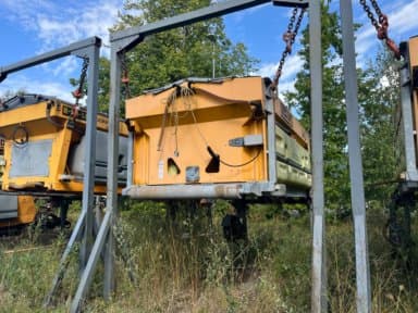 Snow Removal Equipment Boschung Kupper Weisser Combiwet IMSSN E35050RFA Loader Spreader with Moistening.