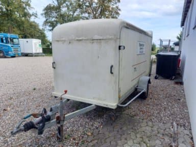 Brenderup closed car trailer