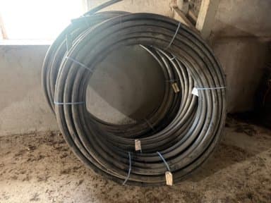 Revaho 50mm Plastic Pipe, 300m - Unused