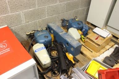 2stk Mannesmann Demag PK5NF Electric Chain Pulley