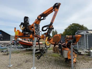 Computer-controlled grass mower Mulag-Gödde GHA 700 S - installation both front and rear