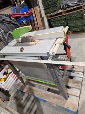 Luna BCS 315B 400V bordsag med skyvebord – 2014