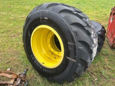 Forest machinery wheels