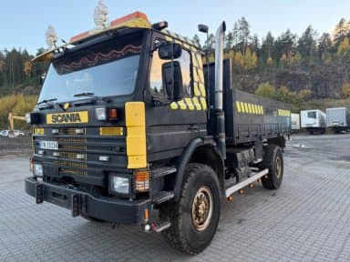 Scania P92M Flatbed Truck
