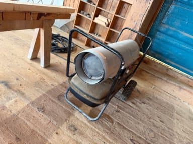 Paraffin oven from Powerheater 38