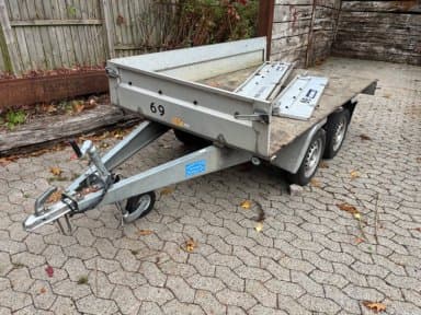 Car trailer VALIANT 2-axis.