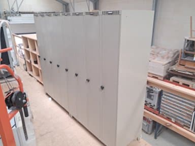 5 Sections Blika Staff Lockers with Total 20 Lockers