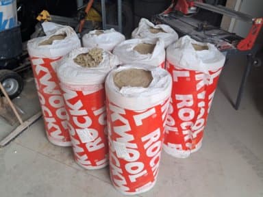 Building Materials 7 Packs Rockwool approx. 17.5 m2