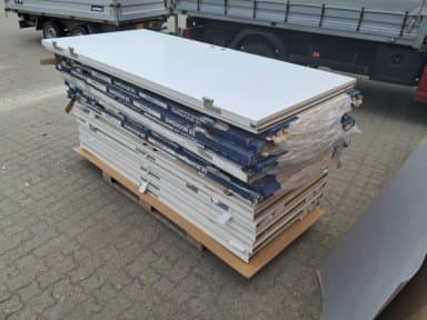 Building Materials Pallet with Fire Doors from Swedoor