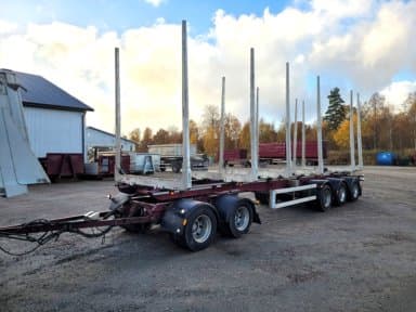 Timber trailer 5-axle AM TRAILER SF5-S