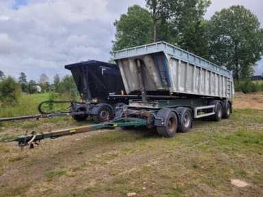 Tip trailer Benalu TP87 4-axle