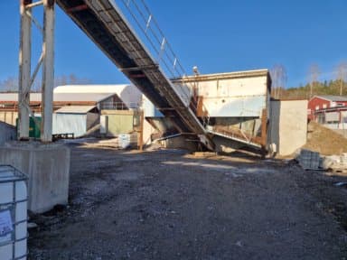Ballast pockets with conveyor TRP - 3,25 - 650 B