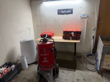 Mixed Tools: Woods A/C, Husqvarna Drills, Pullman Dust Extractor