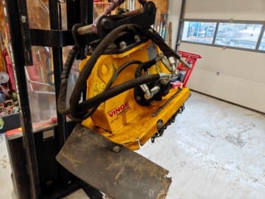 Stump grinder for excavator, Malaguti FC11