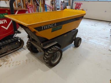 Minidumper Twinca ES-800, Scissor lift, electric