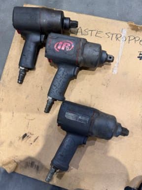 Various used air tools 13 pcs / Air powered tools 13 PCs