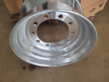 4x NEW Alcoa Ultra ONE Super Single Wheels 22.5x11.75
