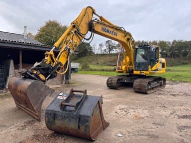 Komatsu PC170LC-11 med Engcon rotortilt og Moba maskinstyring