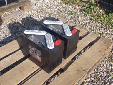 Energy Trojan Silver 12v Battery S-1275-2 pcs.